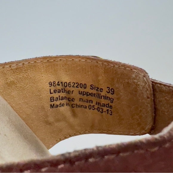 Dansko Sophie 2 Strap Brown Leather Open Toe Slide Mule Women’s US 8.5 - 9 EU 39 - Picture 6 of 6